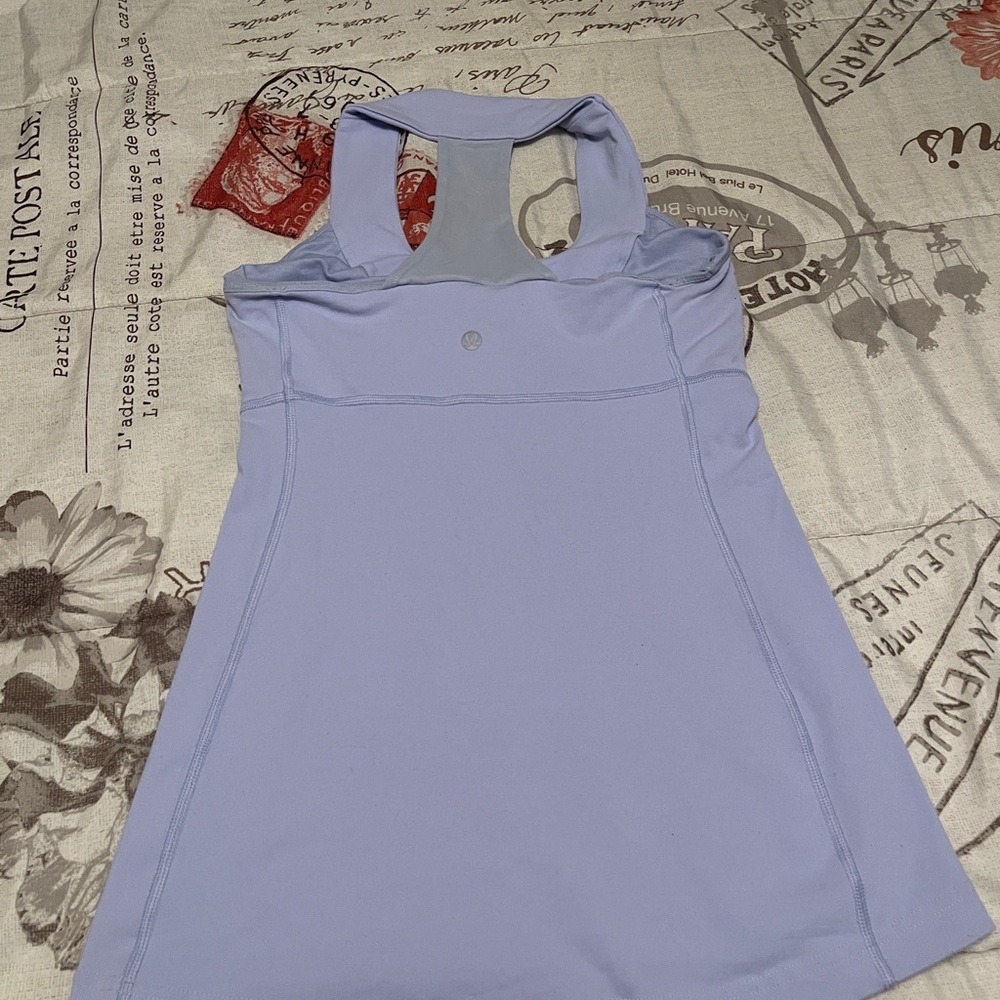 lululemon athletica Light Purple Tank Top